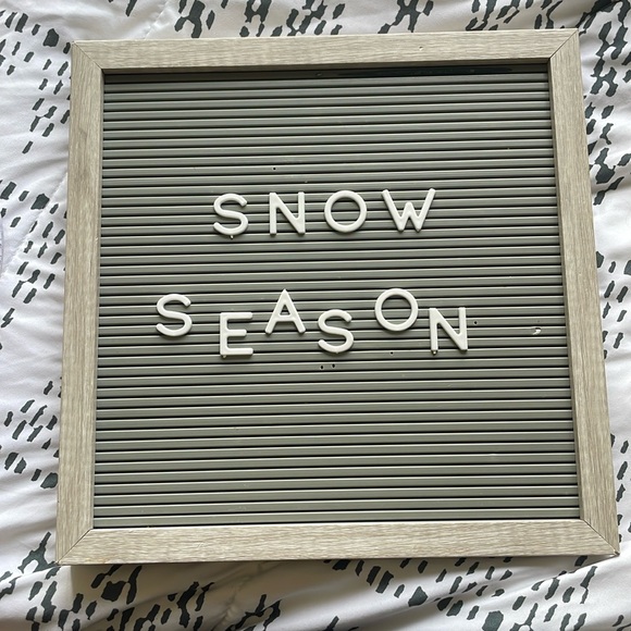 Other - Letter board